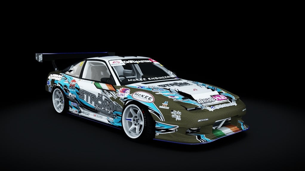 Nissan 180sx Duane Mckeever #25 Drift Masters