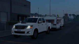 Toyota Hilux 2015 with a New Trailer 1.9 thumbnail 3