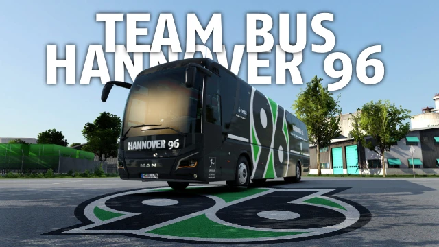 Hannover 96 Team Bus Skin- Man Lions Coach 1.0 thumbnail 6