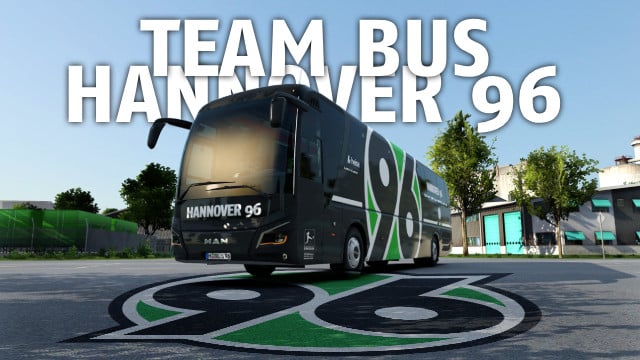 Hannover 96 Team Bus Skin- Man Lions Coach