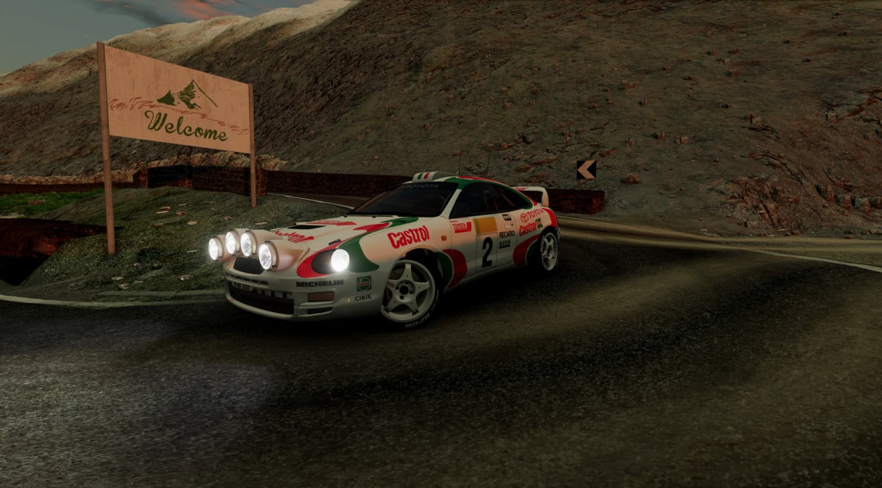 Toyota Celica wrc ST205