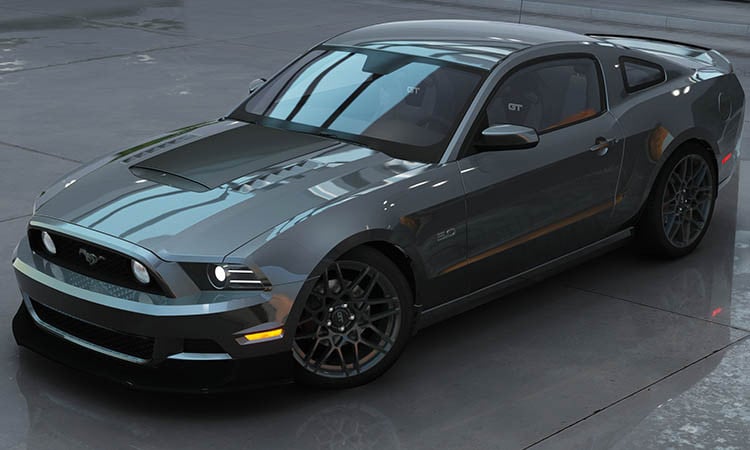 LM – Ford Mustang S197 Stock
