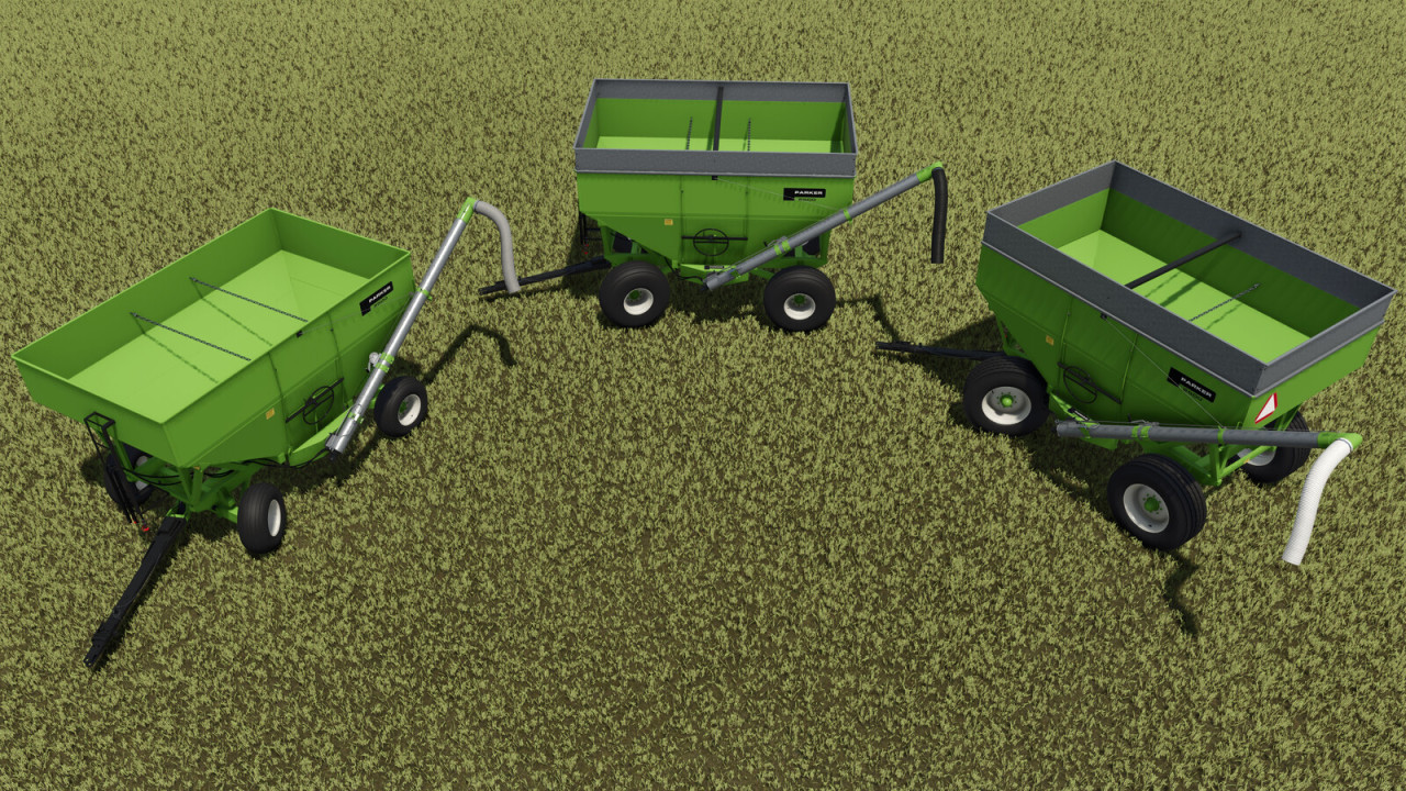 Parker 1400 Auger System With 2500 Gravity Wagon