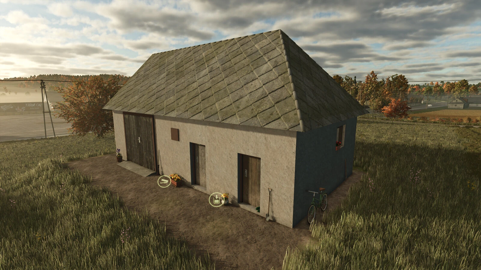 Small Garage With Root Crop Storage 1.0