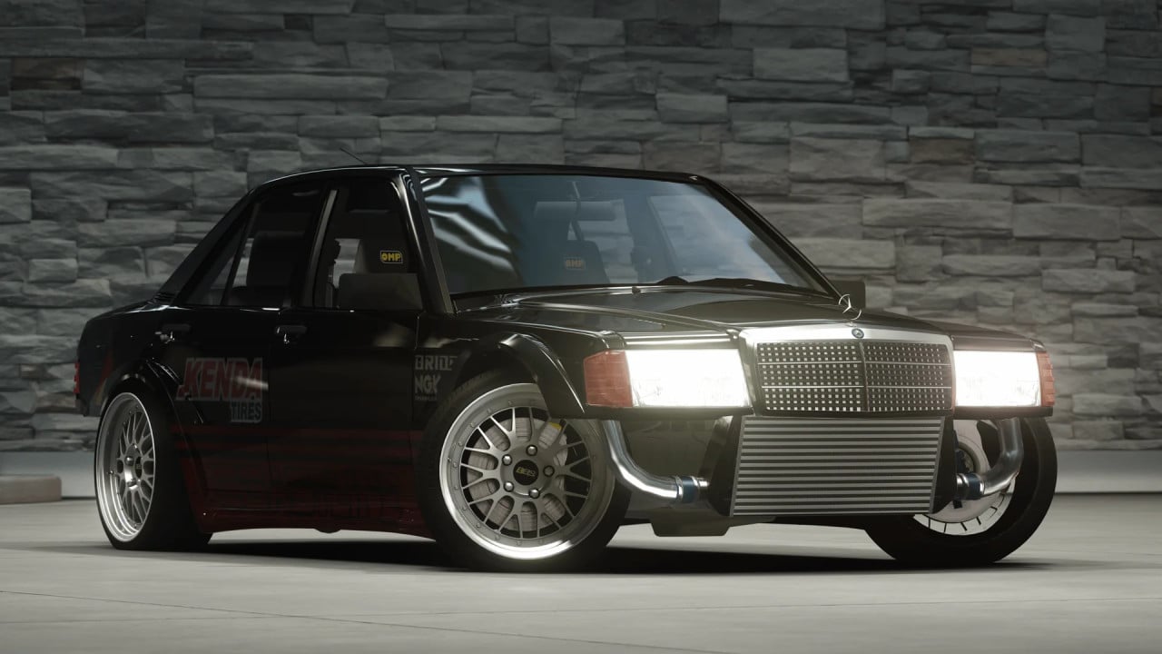 Mercedes-Benz 190E Street Drift 1990