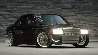 Mercedes-Benz 190E Street Drift 1990