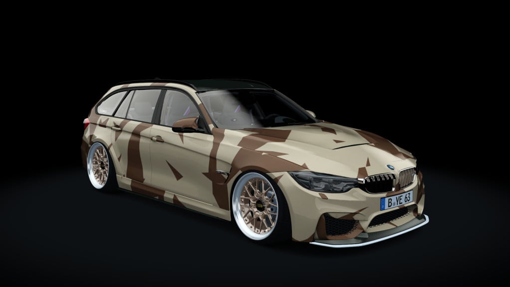 BMW M3 F81 Stanced