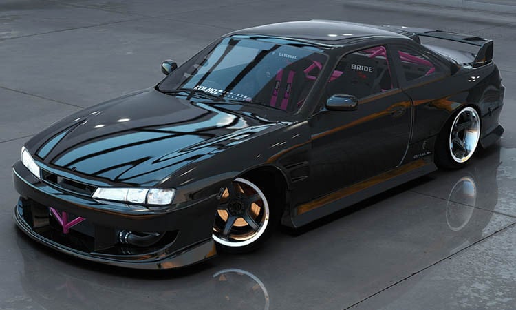 Nissan Silvia S14 Black Mamba