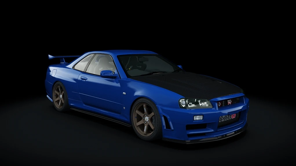Nissan Skyline GTR R34 V-Spec - Tuned v1.1.1 - Assetto Corsa