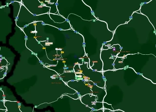 German Regions Map 1:19 (former Rhineland Map) v1.0.1 thumbnail 3