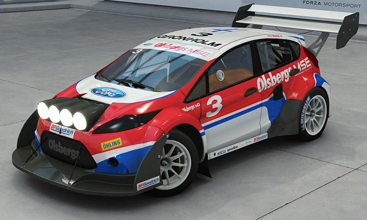 Olsbergs MSE Ford Fiesta mk7 PikesPeak