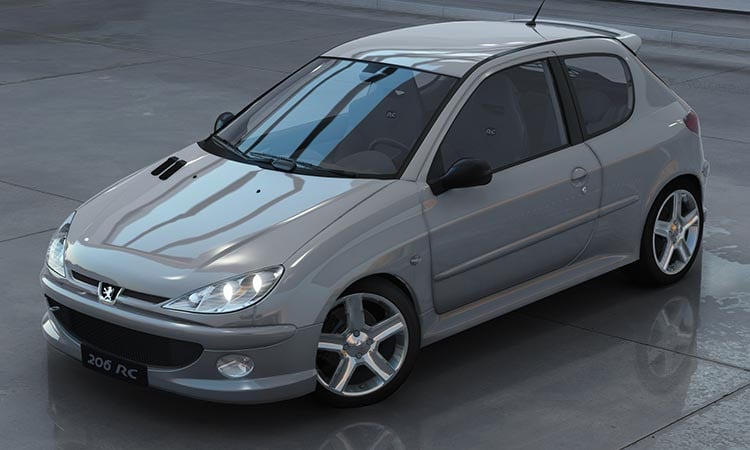 Peugeot 206 RC 2004