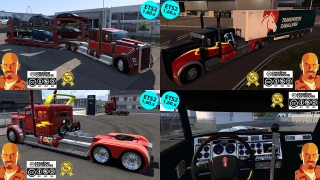 KENWORTH PHANTOM v2.0 ETS2 1.59-1.60.x 2.0 thumbnail 3