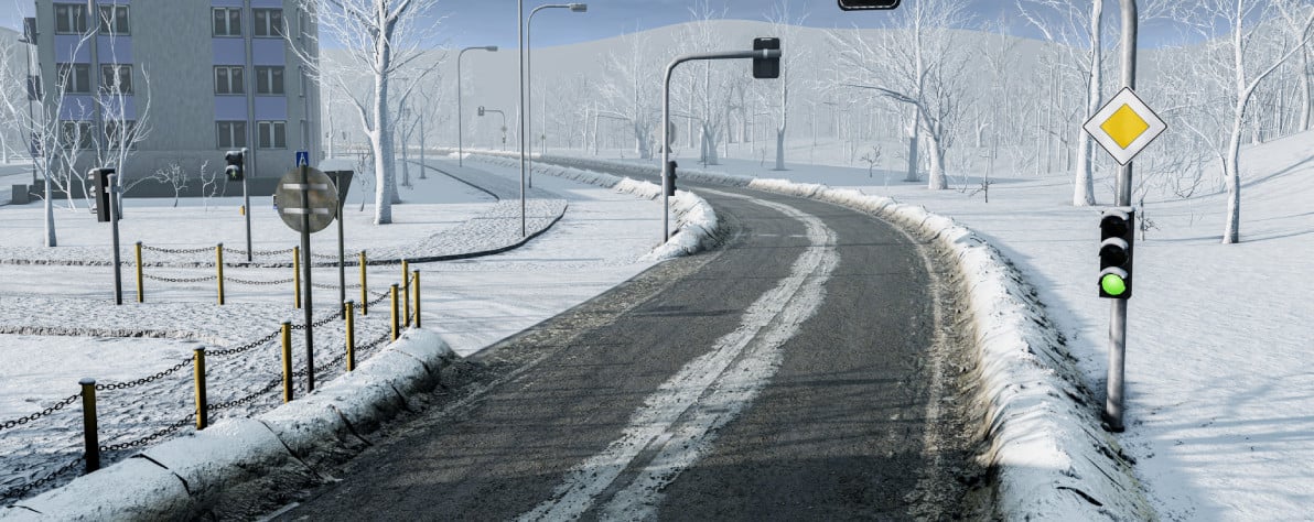 Polish Roads Winter Addon