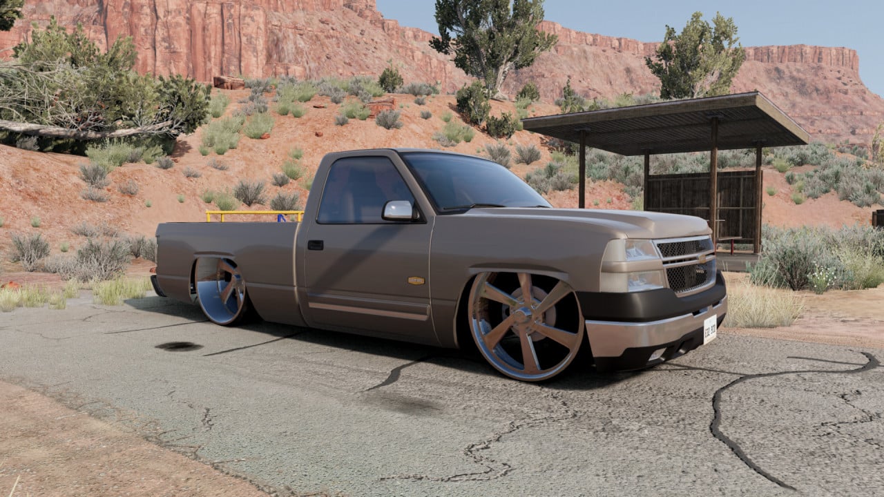 28 Inch Wheels | Reverse Lip Slammed Truck Wheels | D-Series