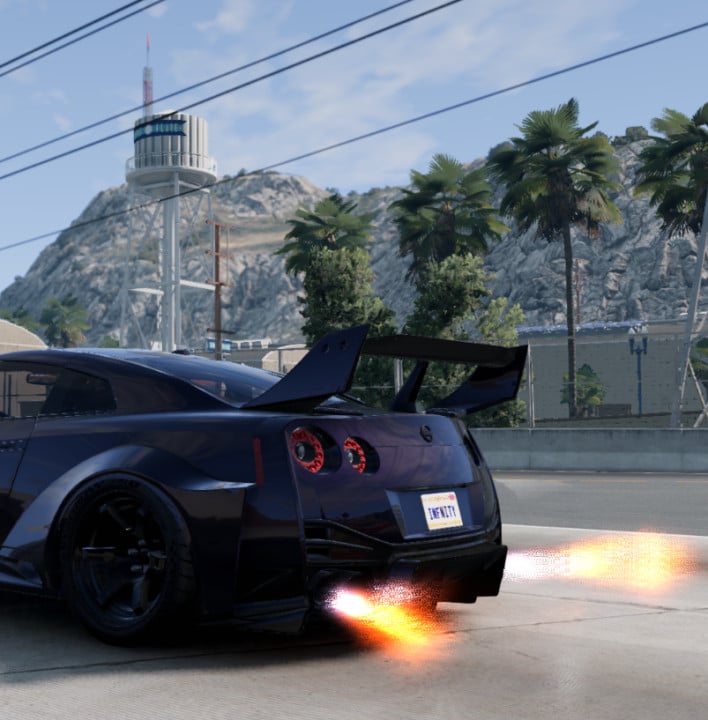 Volumetric Back Fire