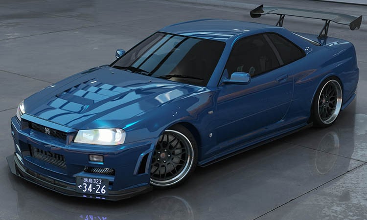 Skyline GT-R R34 V-SPEC Midnight Wanderer Tune