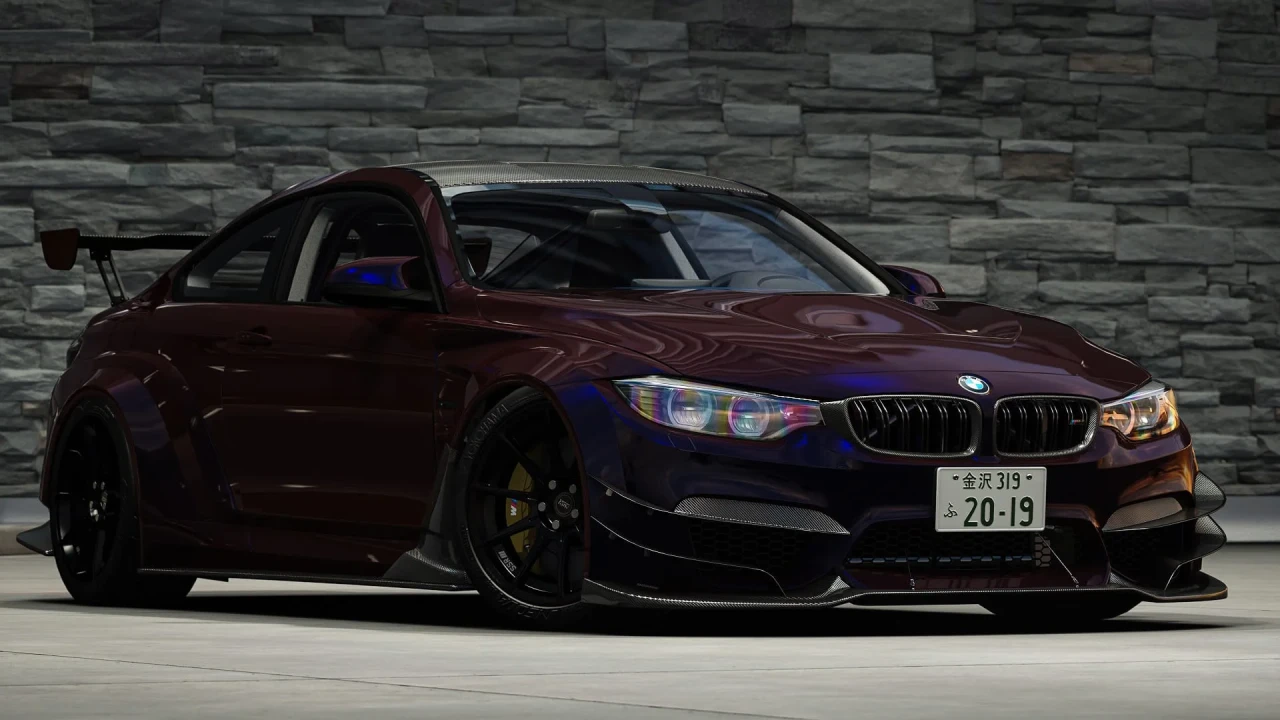 BMW M4 crash.Sp Varis Widebody