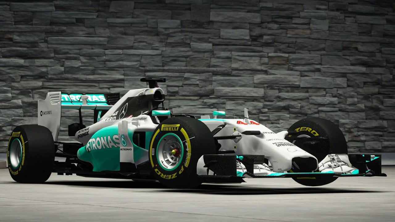 F1 2014 Mercedes F1 W05 Hybrid