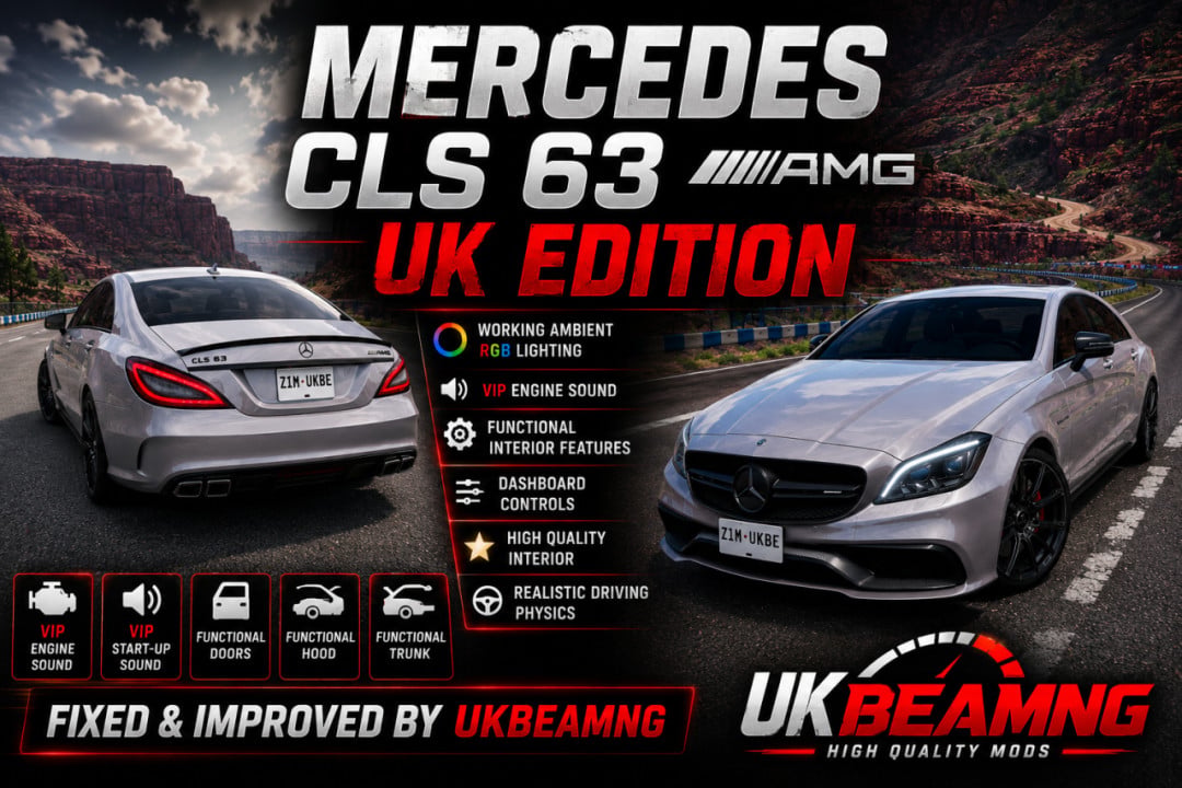 Mercedes CLS 63 AMG FIX+UPDATE