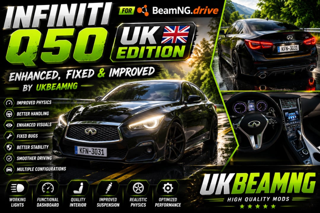 Infiniti Q50 Fixed & Improved