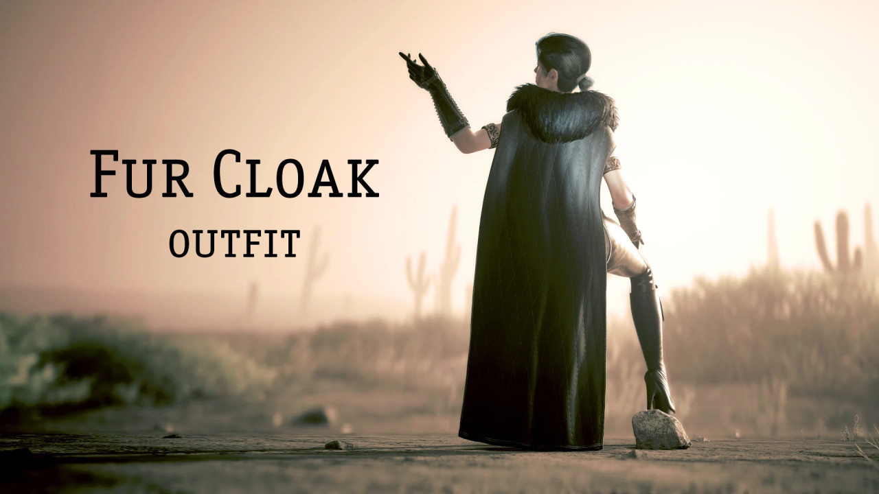 Fur Cloak Outfit (Archive XL)