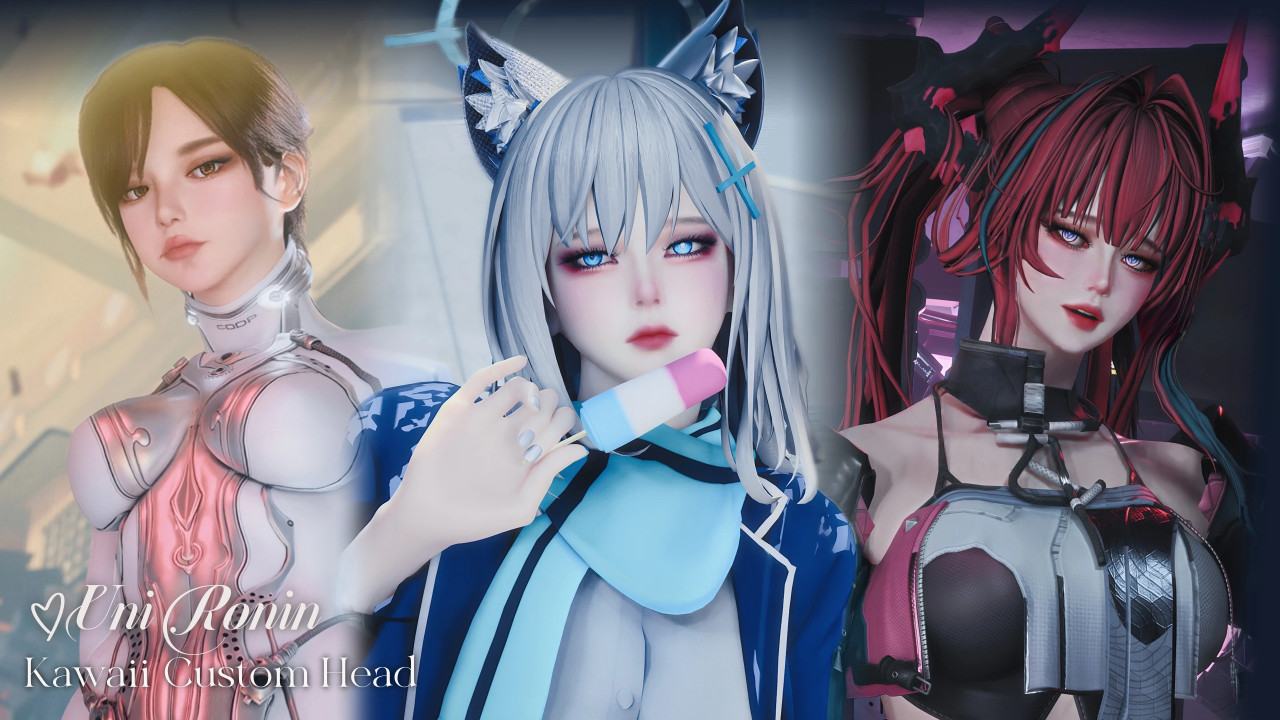 -Unironin- Kawaii Custom Head