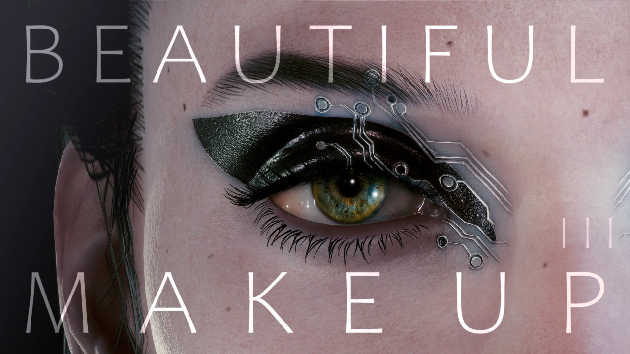 Beautiful MAKEUP III - CCXL - unRealistic Eyeshadows and Eyeliners