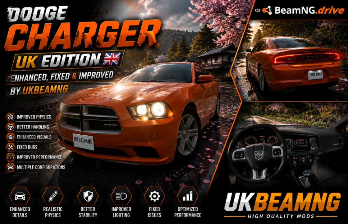 Dodge Charger Fixed & Improved