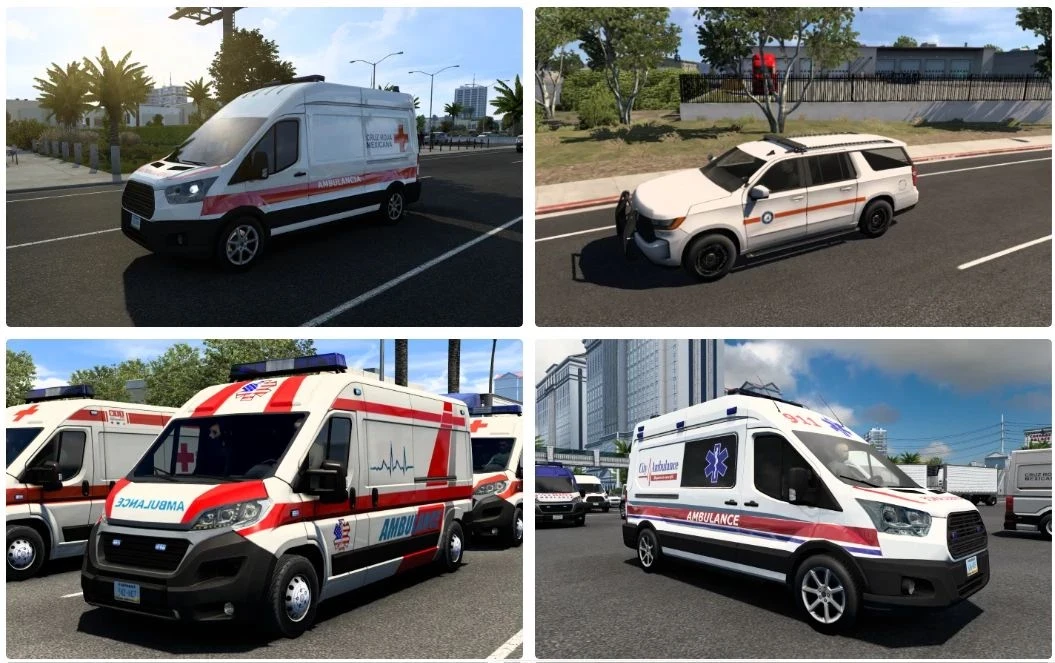 Emergency Vehicles Packs