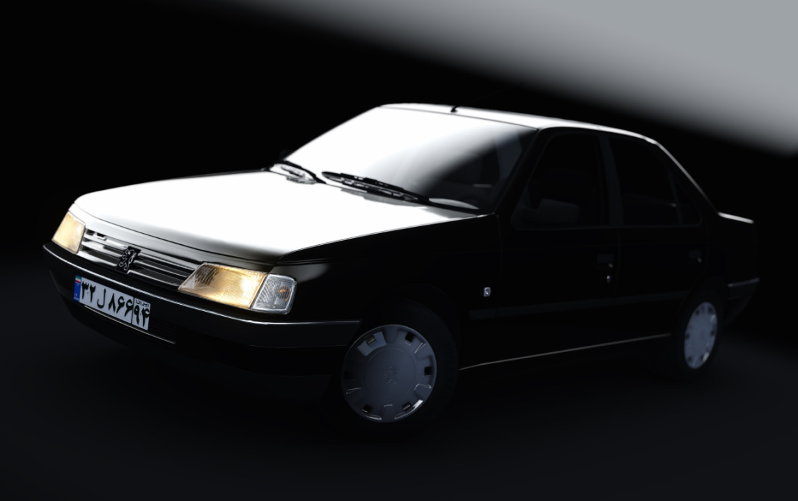 IMC PEUGEOT 405 Unpacked Assetto Corsa Car
