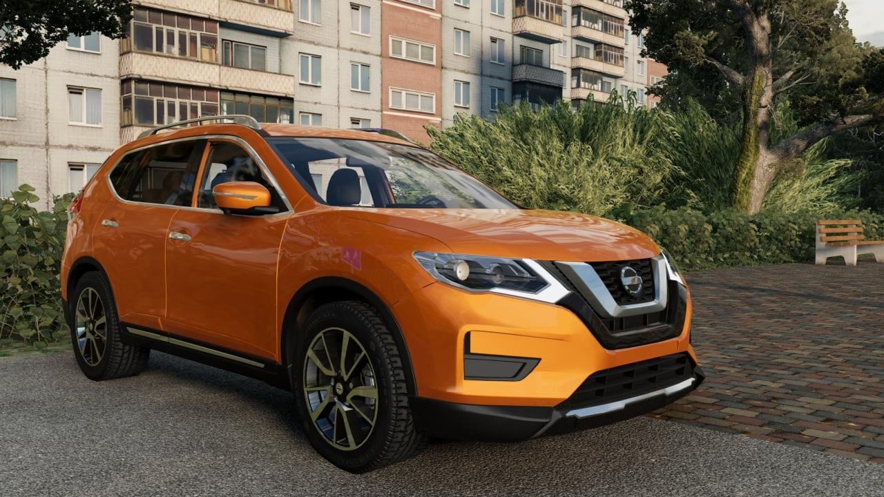 Nissan Rogue (2017) mod version 1.0 for BeamNG.drive (v0.38.x)