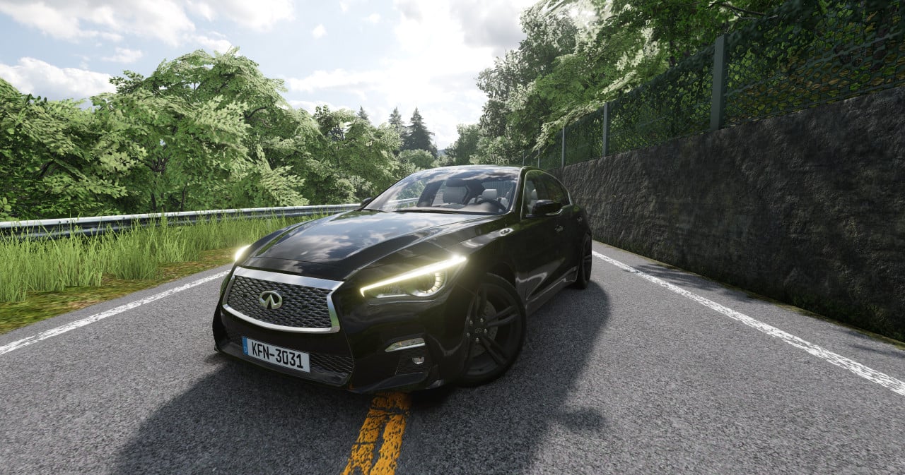 Infiniti Q50 Fixed & Improved UK beamng