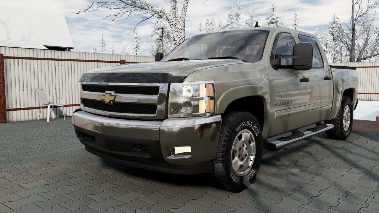 Chevrolet Silverado (GTM900) (2007-2014) mod version 2.5 for BeamNG.drive (v0.38.x)