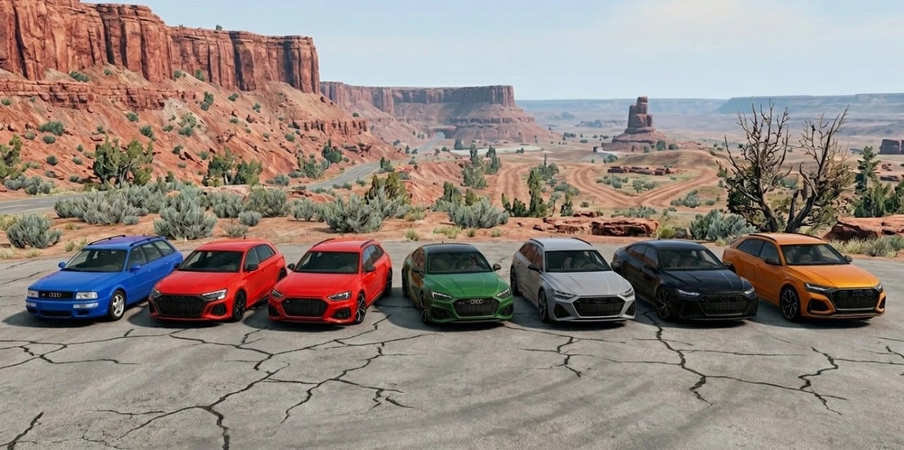 Audi Pack to BeamNG