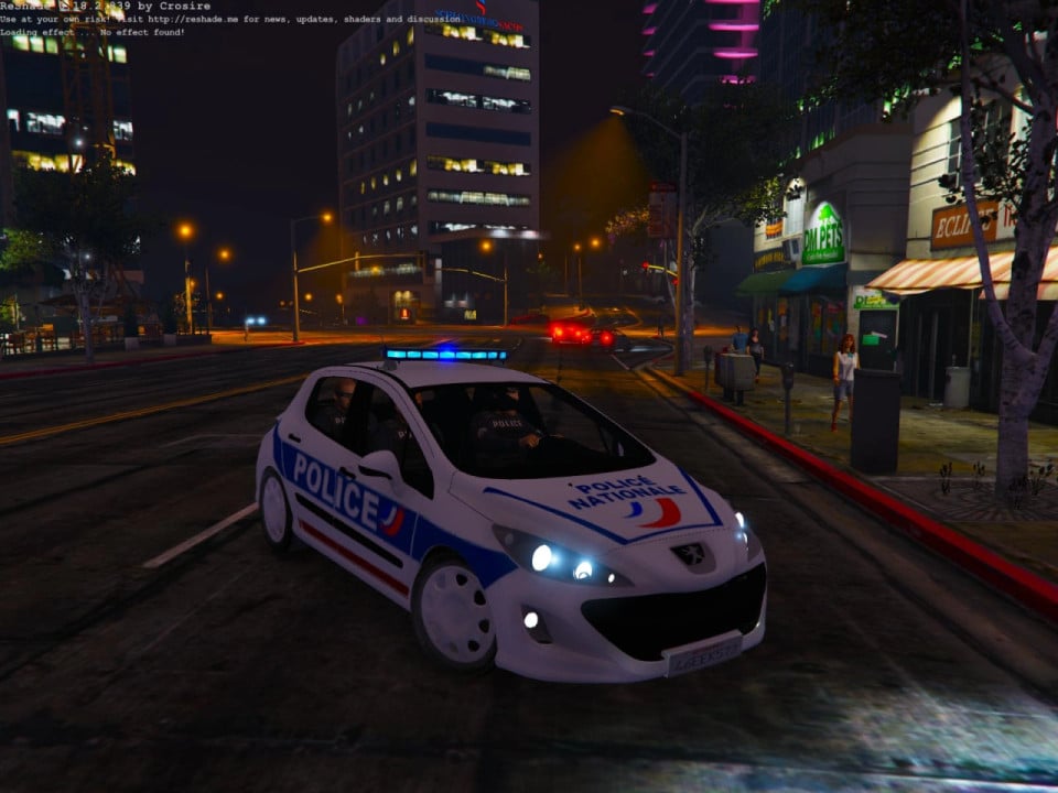 Peugeot 308 Police Nationale