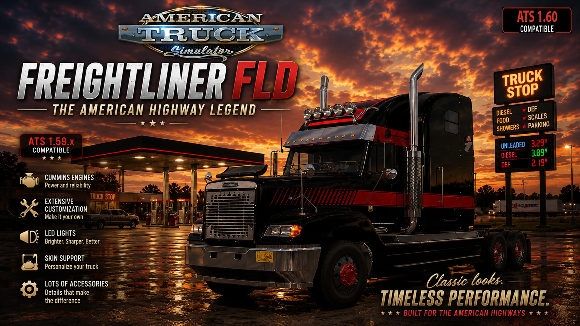 FREIGHTLINER FLD v2.0 ATS 1.59-1.60.x 2.0