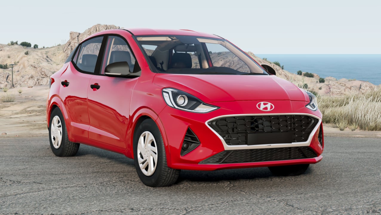 Hyundai Grand i10 Sedan (AI3) 2020 — Fully Openable & 12 Configs