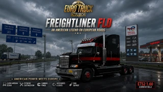 FREIGHTLINER FLD v2.0 ETS2 1.59-1.60.x 2.0 thumbnail 2