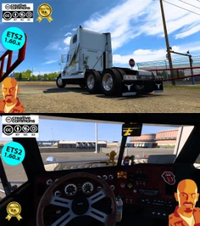 FREIGHTLINER FLD v2.0 ETS2 1.59-1.60.x 2.0 thumbnail 4