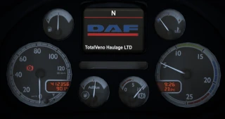 DAF 105 XF Customisable Dash 1.0 thumbnail 2