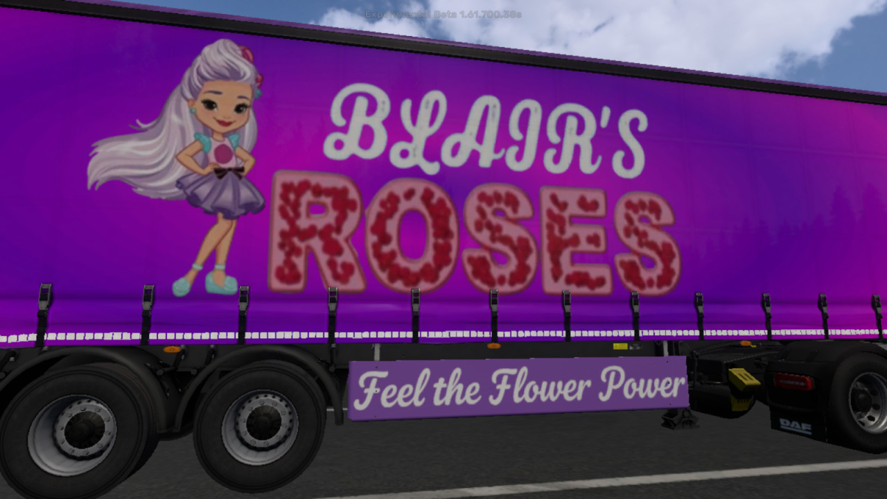 Blair's Roses & Rox Painting Semi Trailer Skin Pack