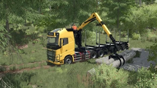 Volvo FH 16 Forestry Z-Crane Semi Pack 1.0.0.3 thumbnail 2
