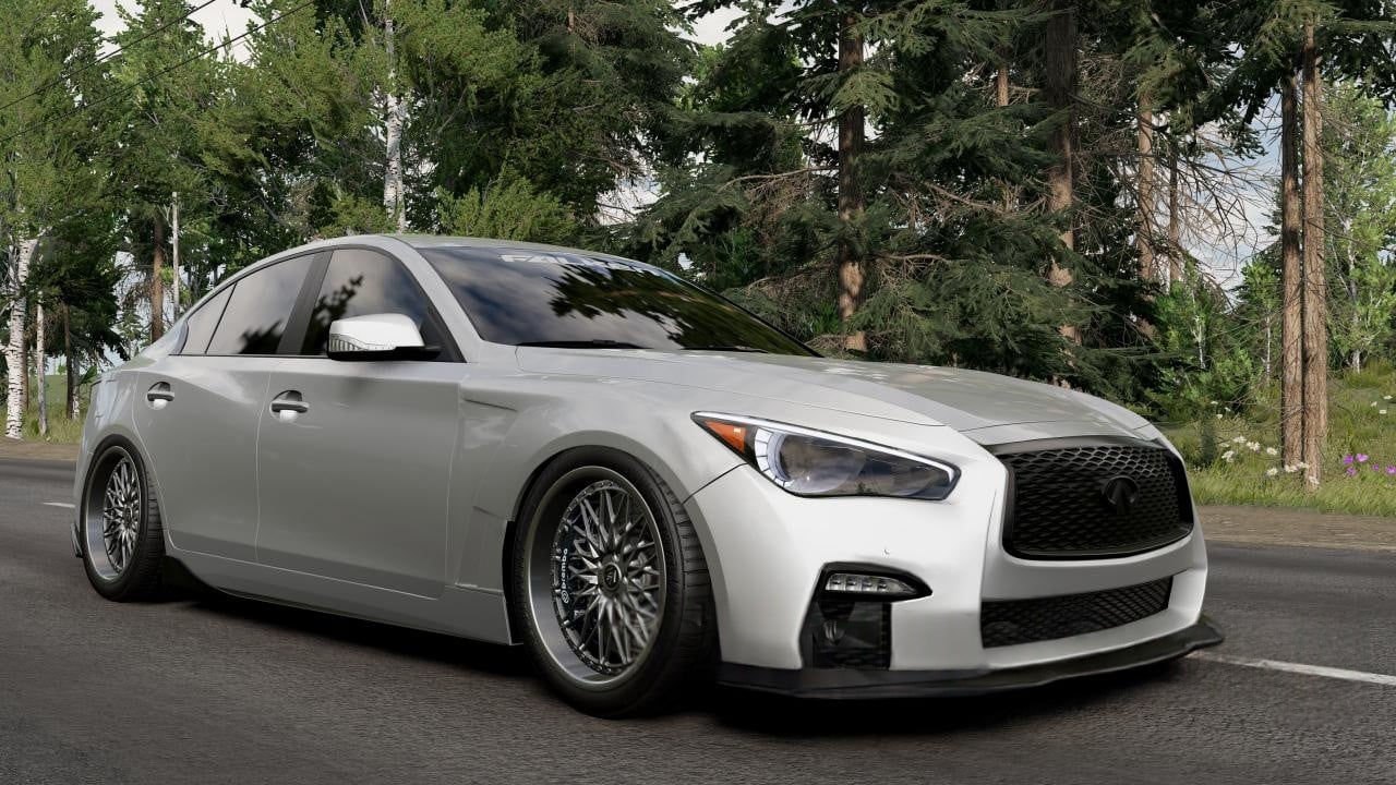 Infiniti Q50 Mod v1.0 for BeamNG.drive (v0.38.x)