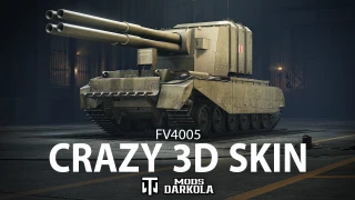 FV4005 - Reverse & 4 guns