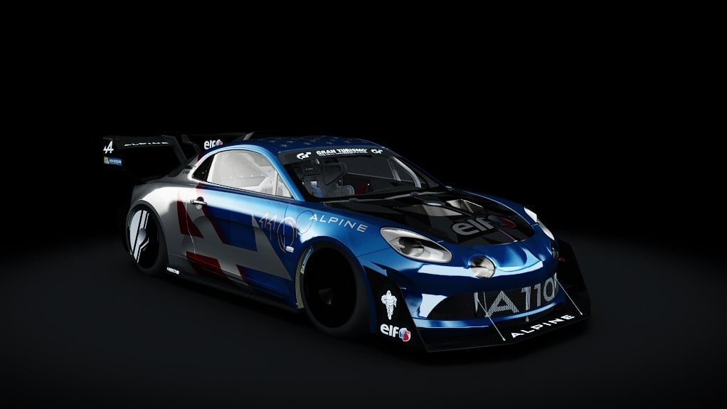 Alpine A110 GT4 Evo PIKES PEAK