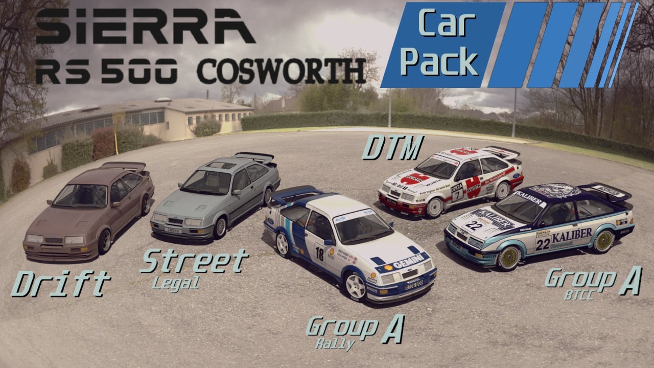 Ford Sierra Cosworth RS500 Pack