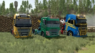Volvo FH 16 Forestry Z-Crane Semi Pack 1.0.0.3 thumbnail 4