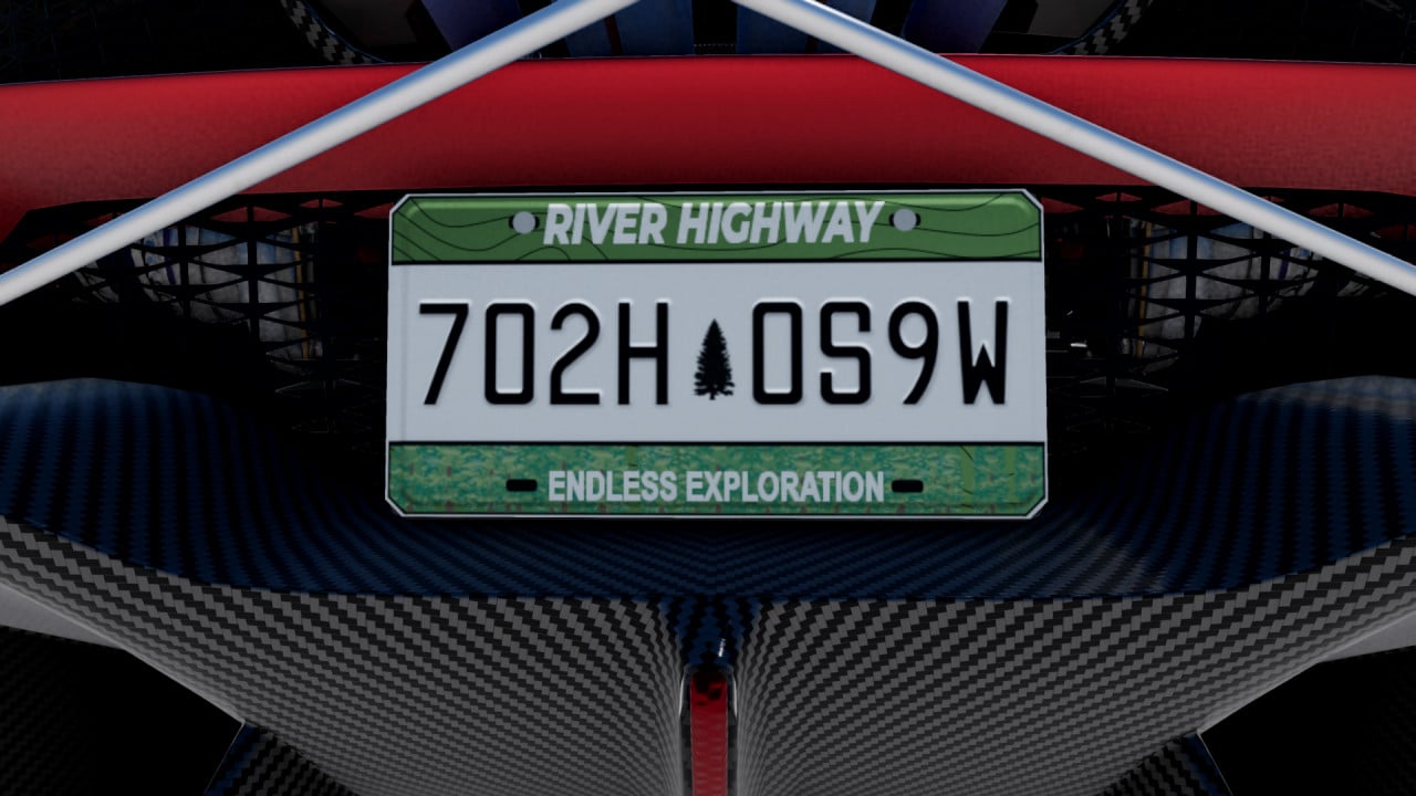 (OFFICIAL) River Highway License Plate