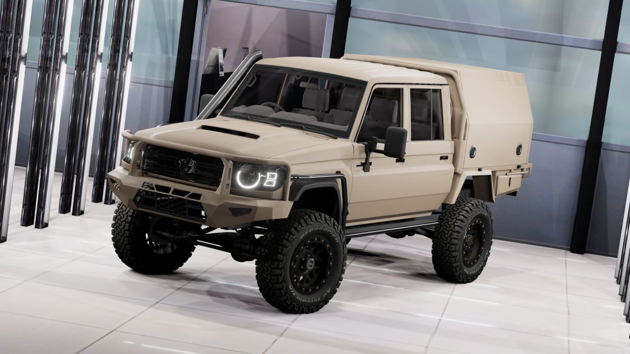 Toyota Landcruiser VDJ79 Dual Cab